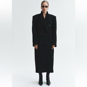 H&M STUDIO COLLECTION LONG WOOL COAT